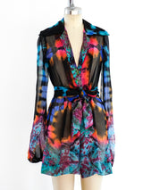 1974 Halston Tie Dye Ensemble Suit arcadeshops.com