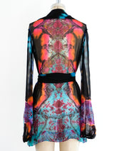 1974 Halston Tie Dye Ensemble Suit arcadeshops.com