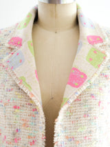 Chanel Pastel Tweed Jacket Jacket arcadeshops.com