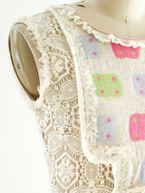 Chanel Cashmere and Lace Shell Top arcadeshops.com