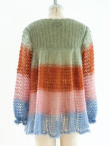 Krizia Mohair Babydoll Sweater Top arcadeshops.com
