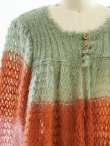 Krizia Mohair Babydoll Sweater Top arcadeshops.com