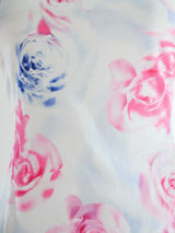 Versus Versace Rose Print Mini Dress arcadeshops.com