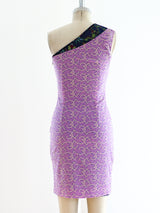 Gianni Versace One Shoulder Layered Dress Dress arcadeshops.com