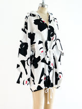 1990's Moschino Graphic Parka Jacket arcadeshops.com