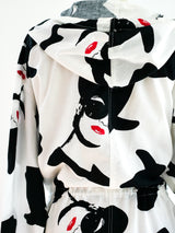1990's Moschino Graphic Parka Jacket arcadeshops.com