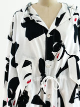 1990's Moschino Graphic Parka Jacket arcadeshops.com