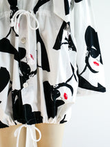 1990's Moschino Graphic Parka Jacket arcadeshops.com