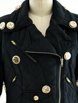 Moschino Bottle Cap Studded Jacket Jacket arcadeshops.com