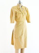 Thierry Mugler Khaki Dress Dress arcadeshops.com