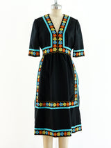 Oscar de la Renta Ribbon Trimmed Dress Dress arcadeshops.com