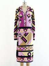 Paganne Printed Knit Dress Dress arcadeshops.com