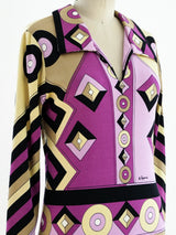 Paganne Printed Knit Dress Dress arcadeshops.com