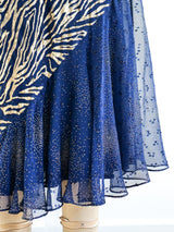 Judy Hornby Navy and Gold Dress Dress arcadeshops.com