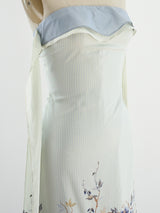 Chloe Floral Silk Evening Dress Dress arcadeshops.com