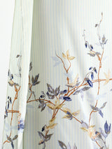 Chloe Floral Silk Evening Dress Dress arcadeshops.com
