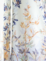 Chloe Floral Silk Evening Dress Dress arcadeshops.com