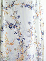 Chloe Floral Silk Evening Dress Dress arcadeshops.com