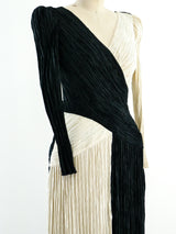 Mary McFadden Pleated Column Dress Dress arcadeshops.com