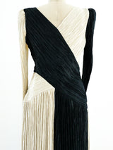 Mary McFadden Pleated Column Dress Dress arcadeshops.com