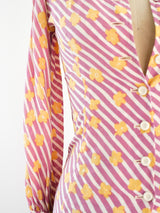 1960's Ungaro Mixed Print Ensemble Suit arcadeshops.com