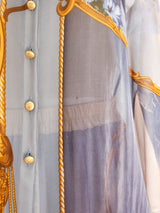 Nautical Printed Sleeveless Chiffon Ensemble Suit arcadeshops.com