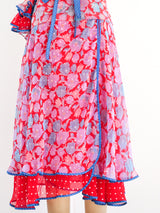 Koos Van Den Akker Wrap Style Floral Ensemble Suit arcadeshops.com