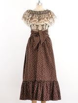 Oscar de la Renta Cotton Romper Ensemble Suit arcadeshops.com