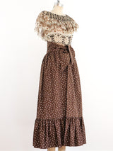 Oscar de la Renta Cotton Romper Ensemble Suit arcadeshops.com