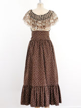 Oscar de la Renta Cotton Romper Ensemble Suit arcadeshops.com