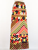 Lanvin Op Art Maxi Skirt Bottom arcadeshops.com