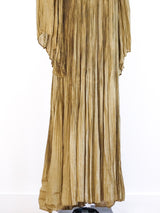 Sage Green Pleated Dress Dress arcadeshops.com