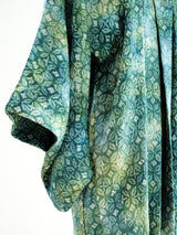 Green Shibori Kimono Jacket arcadeshops.com