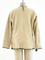 Textured Military Liner Jacket Jacket arcadeshops.com