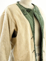 Textured Military Liner Jacket Jacket arcadeshops.com