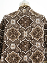 Fringed Tapestry Shawl Jacket arcadeshops.com