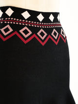 Alexander McQueen Knit Skirt Skirt arcadeshops.com