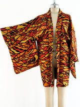 Stained Glass Printed Kimono Jacket arcadeshops.com