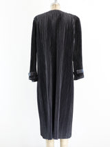 Krizia Accordion Pleated Overcoat Jacket arcadeshops.com