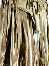 Metallic Gold Lurex Top Top arcadeshops.com