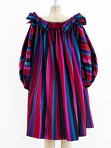 Yves Saint Laurent Striped Trapeze Dress Dress arcadeshops.com