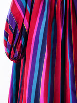 Yves Saint Laurent Striped Trapeze Dress Dress arcadeshops.com