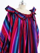 Yves Saint Laurent Striped Trapeze Dress Dress arcadeshops.com