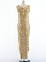 1960's Chain and Disc Dress Dress arcadeshops.com