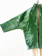 Geoffrey Beene Plastic Disc Wool Coat Jacket arcadeshops.com