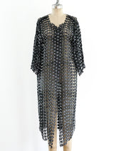 Pearl Beaded Lace Duster Jacket arcadeshops.com