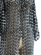 Pearl Beaded Lace Duster Jacket arcadeshops.com