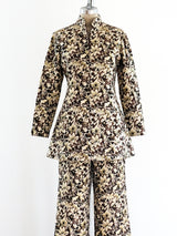 Ceil Chapman Brocade Tunic Ensemble Suit arcadeshops.com