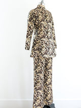 Ceil Chapman Brocade Tunic Ensemble Suit arcadeshops.com