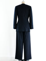 Angelo Tarlazzi Pinstripe Suit Suit arcadeshops.com
